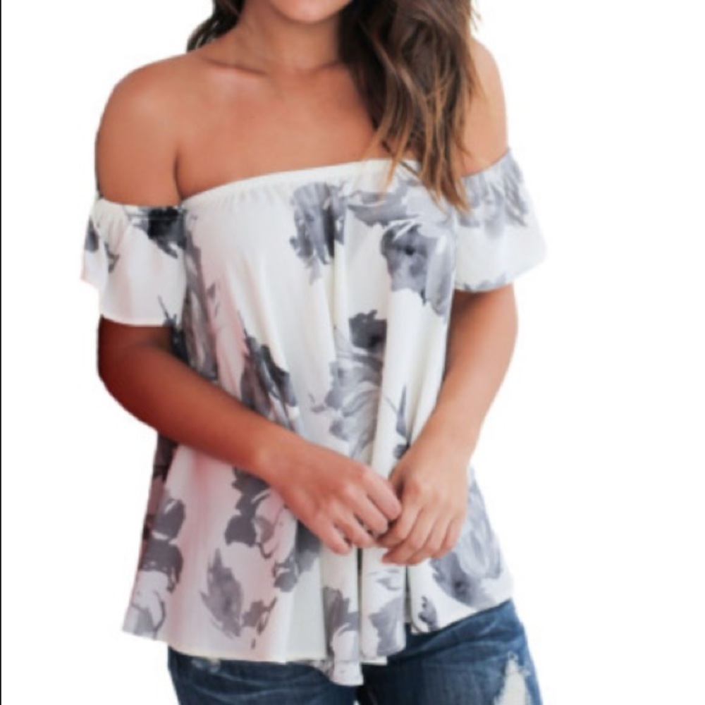 Boho Off Shoulder Top